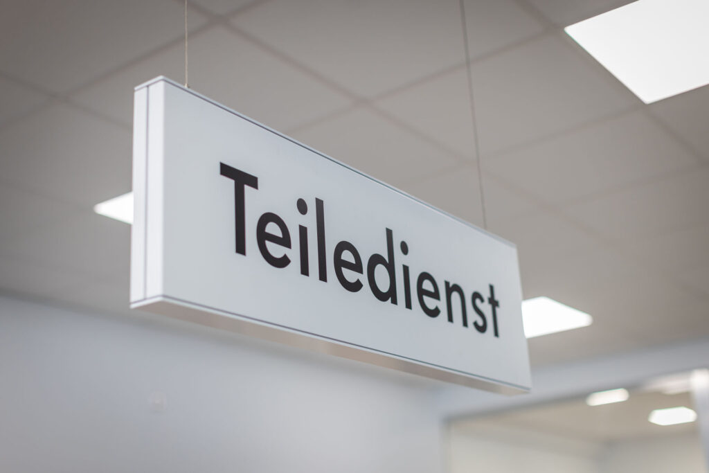 VW Teiledienst für Werkstatt-Partner